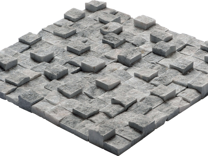 23x23 Nero 3D Split Face (Doğal Patlatma Taşı)
