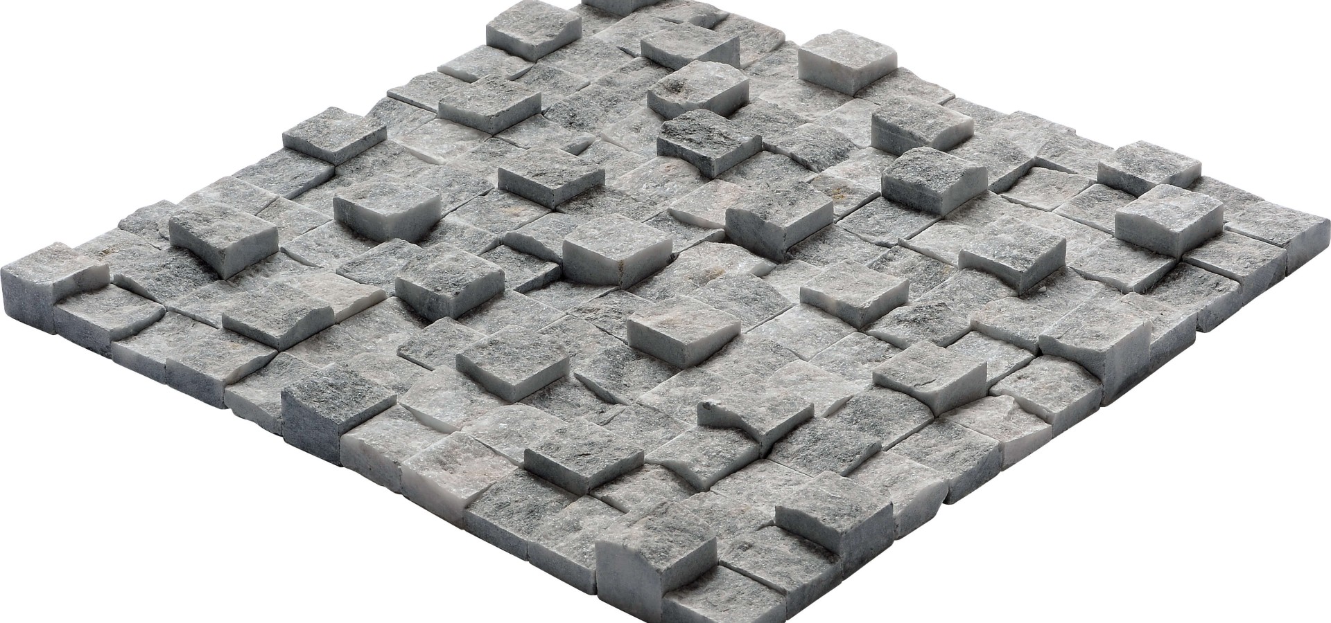 23x23 Nero 3D Split Face (Doğal Patlatma Taşı)
