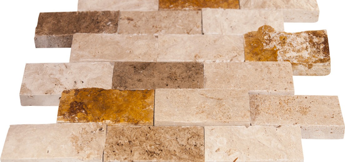 48x10 Miks(3LÜ) Split Face(Duvar Kaplama Taşı)