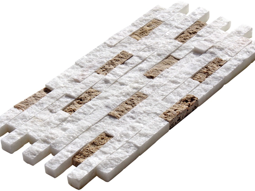 1,5x5 Uşak Noce Miks Split Face(Duvar Kaplama Taşı)